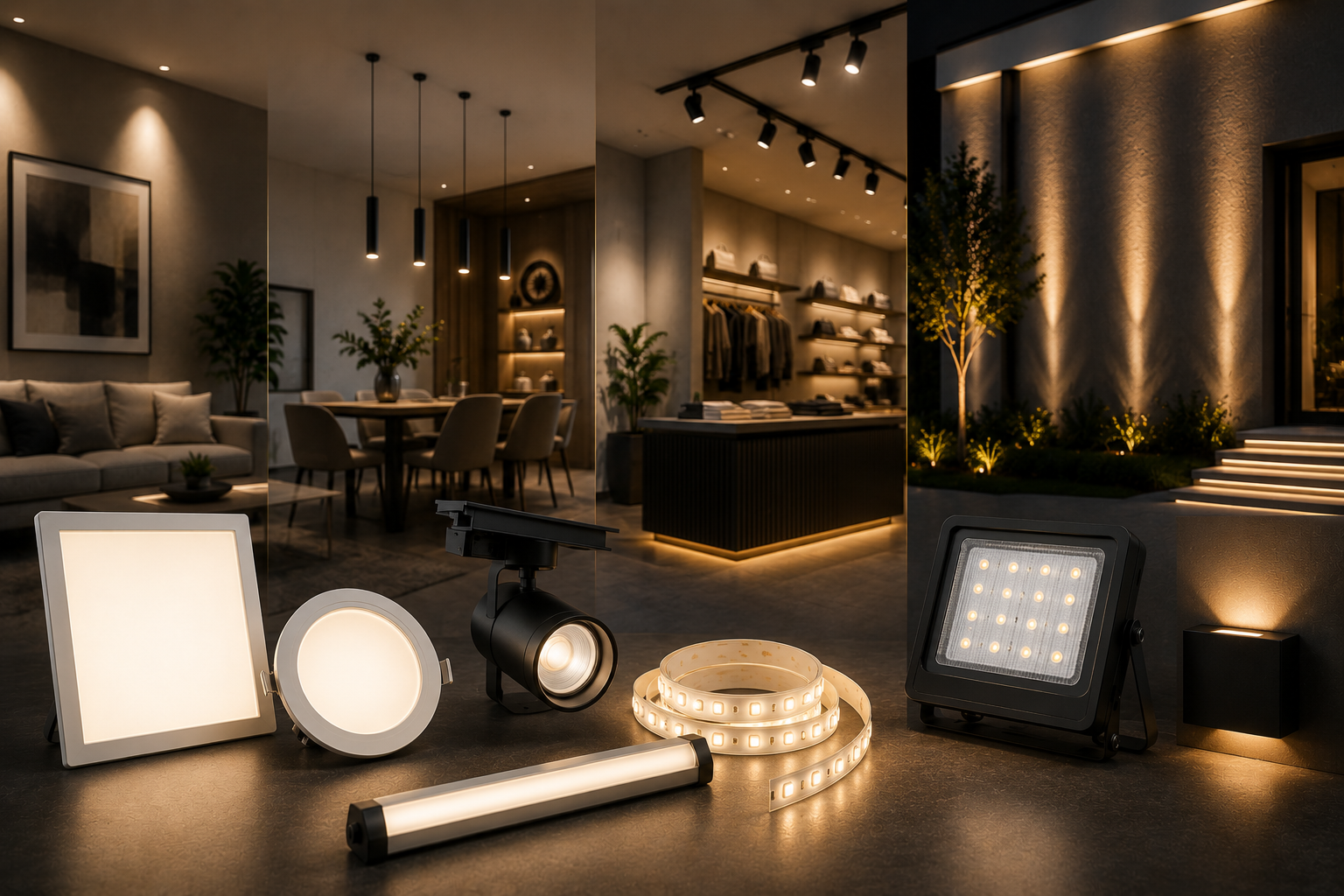 Modern Mekanlar İçin Estetik Aydınlatma